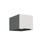 Oberschrank Aria weiß/anthrazit 40 NAGU-36 1F