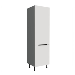 Hochschrank Aria weiß/anthrazit 60 DK-210 2F