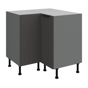 Eckunterschrank Aria graphit/anthrazit 90x90 DN 2F BB