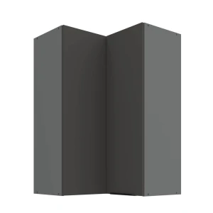 Eck-Hängeschrank Aria graphit/anthrazit 60x60 GN-90 2F (90°)