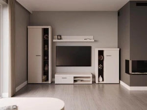 Wohnwand Rumba sandbeige