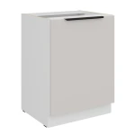 Unterschrank Como cashmere/weiß 60 D 1F BB