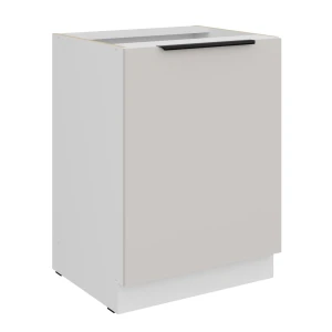 Unterschrank Como cashmere/weiß 60 D 1F BB