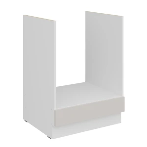 Herdumbauschrank Como cashmere/weiß 60 D GAZ BB