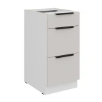 Unterschrank Como Cashmere/weiß 40 D 3S BB