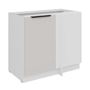 Eckanrichte Como cashmere/weiß 105 ND 1F BB