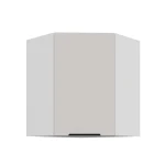 Eck-Hängeschrank Como cahmere/weiß 60x60 GN-72 1F (45°)