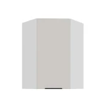 Eck-Hängeschrank Como cashmere/weiß 60x60 GN-90 1F (45°)