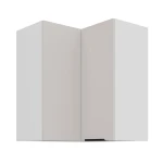 Eck-Hängeschrank Como cashmere/weiß 60x60 GN-72 2F (90°)