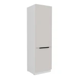 Kühlschrankumbau Como kaschmir/weiß 60 LO-210 2F 