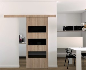 Schwebetür Eva 80 4 Farben