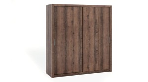 Schiebetür Kleiderschrank Bono 200  monastery eiche