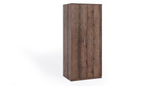 Drehtür Kleiderschrank Bono 2-türig 90cm monastery eiche