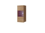 Hängevitrine Schrank Calabrini golden oak