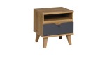 Nachttisch Memone golden oak