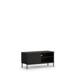 TV-Lowboard Querty 1D schwarz