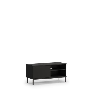 TV-Lowboard Querty 1D schwarz