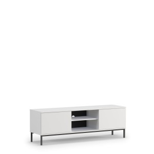 TV-Lowboard Querty 2D weiß