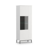 Vitrine Querty 70 weiß