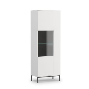 Vitrine Querty 70 weiß