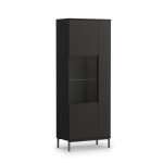 Vitrine Querty 70 schwarz