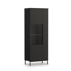 Vitrine Querty 70 schwarz