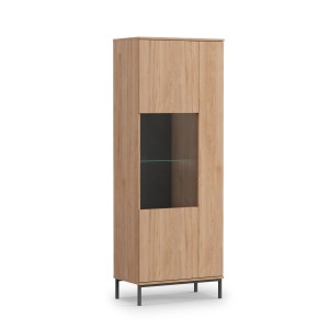Vitrine Querty 70 hikora eiche