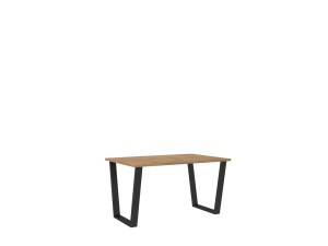 Esstisch im Industrial-Design Cezar 138x67cm lancelot eiche