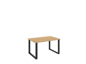 Esstisch im Industrial-Imperial 138x90cm artisan+eiche