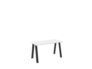 Esstisch im Industrial-Design Kleo 138x67cm weiß