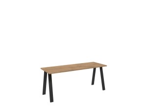 Esstisch im Industrial-Design Kleo 185x67cm lancelot eiche