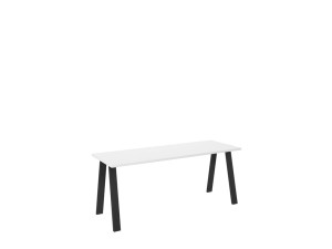 Esstisch im Industrial-Design Kleo 185x67cm weiß
