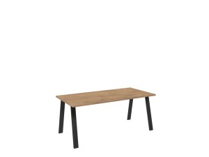 Esstisch im Industrial-Design Kleo 185x90cm lancelot eiche