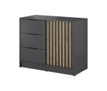 Kommode Nelly 2D graphit