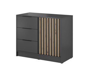 Kommode Nelly 2D graphit