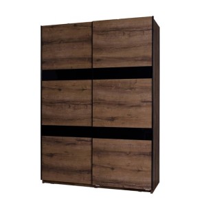 Schwebetür Kleiderschrank Denver 150cm monastery eiche