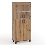 Vitrine 80 Pro 05 artisan eiche