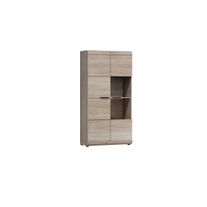 Vitrine Link 80 sonoma eiche
