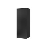 Hängeschrank Schrank Calabrini schwarz/schwarz Hochglanz